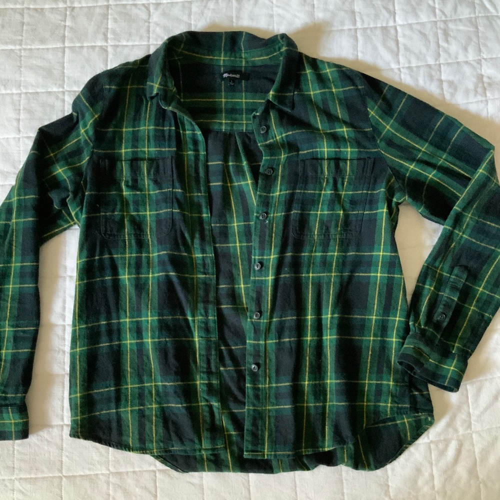 Madewell flannel shirt